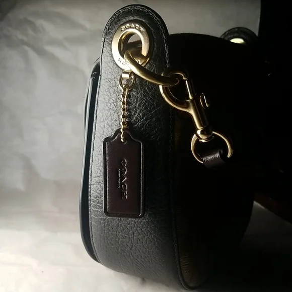 Coach Red and Brown Crossbody Bag - Picture 5 of 13